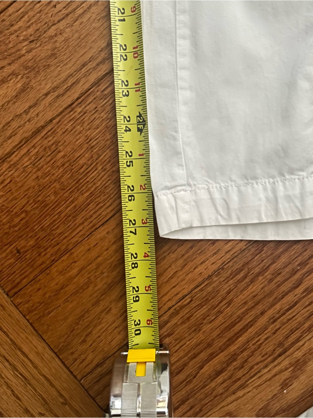 Lauren Ralph Lauren Cotton White Pants Size 18W Classic Plus Size Trouser EUC - Picture 7 of 13